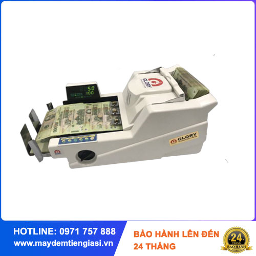 MÁY ĐẾM TIỀN GLORY 3500 NEW 2019