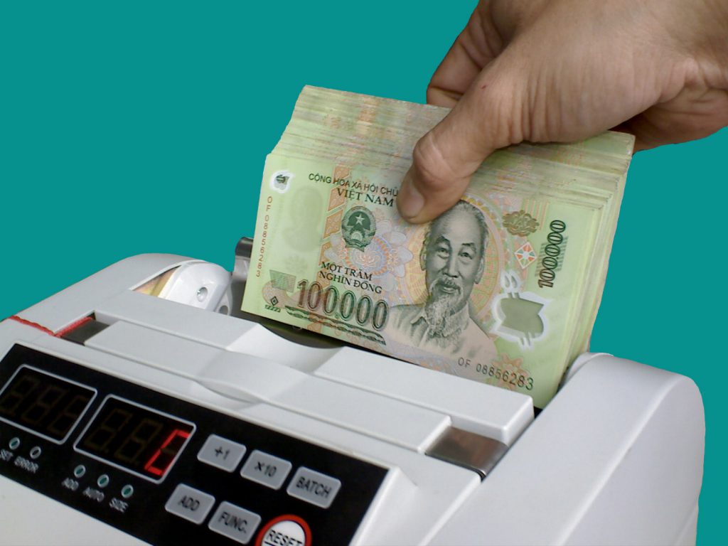 máy đếm tiền thông thường