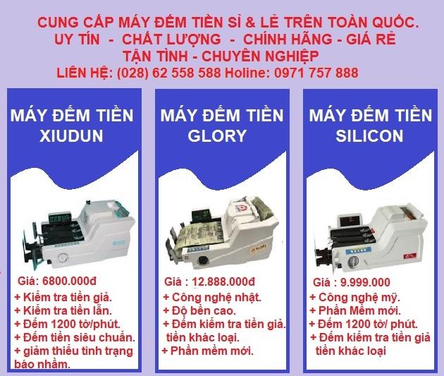 phân phối máy đếm tiền chính hãng tại bình định