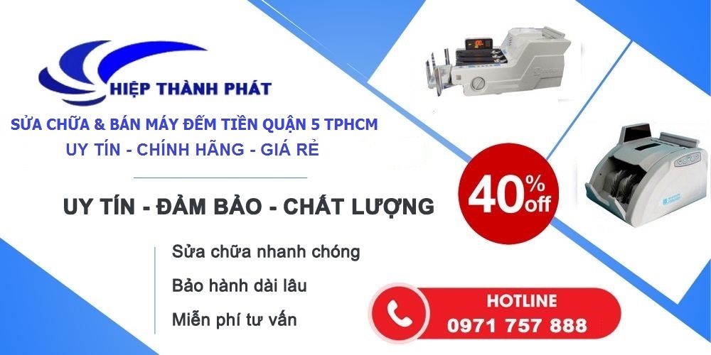 máy đếm tiền tại quận 5 tphcm