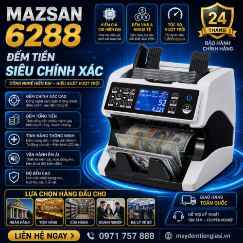 may dem tien mazsan 6288
